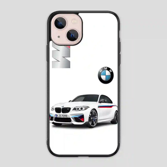 Bmw Logo Car White iPhone 13 Mini Case