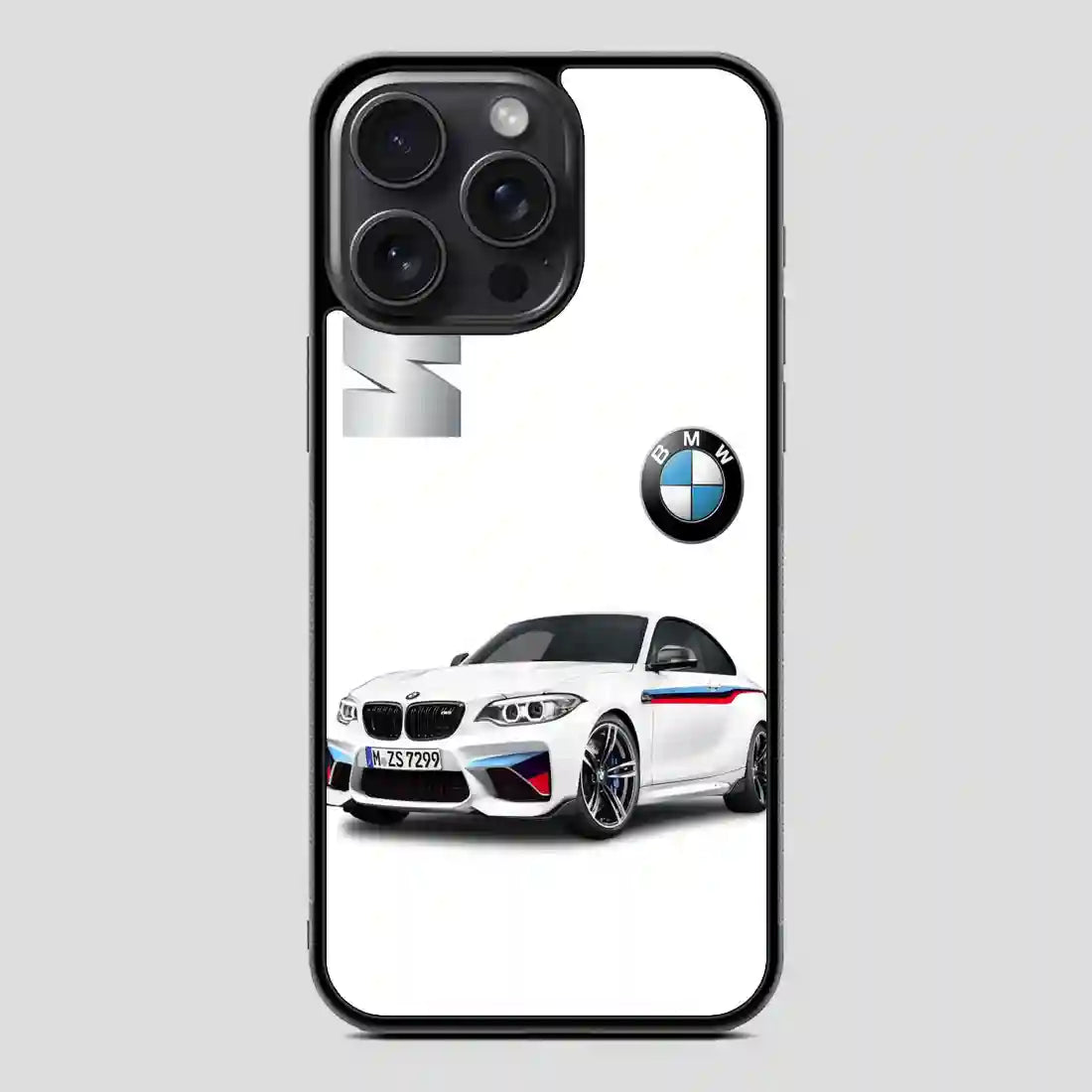 Bmw Logo Car White iPhone 15 Pro Case