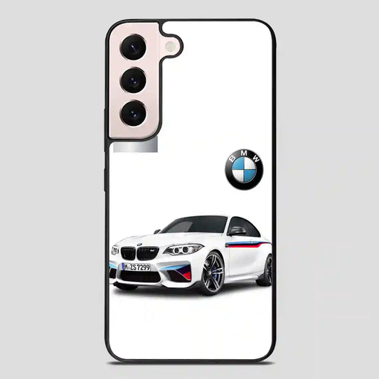 Bmw Logo Car White Samsung Galaxy S22 FE Case