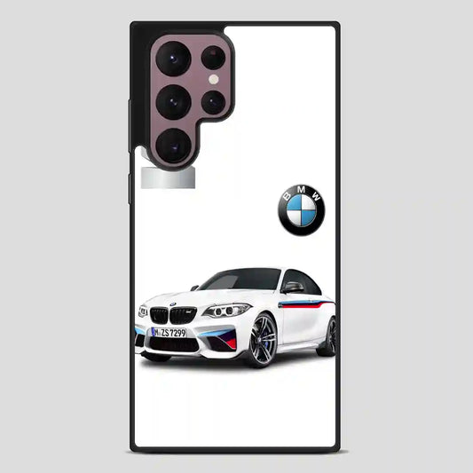 Bmw Logo Car White Samsung Galaxy S22 Ultra Case