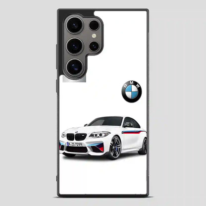 Bmw Logo Car White Samsung Galaxy S24 Ultra Case