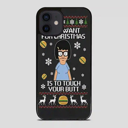 Bob S Burgers Christmas iPhone 12 Mini Case