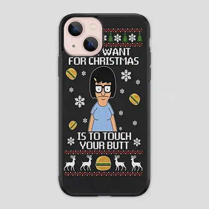 Bob S Burgers Christmas iPhone 13 Mini Case