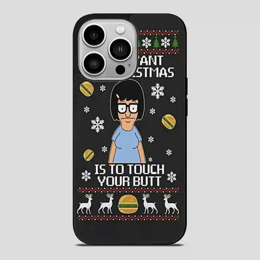 Bob S Burgers Christmas iPhone 14 Pro Case