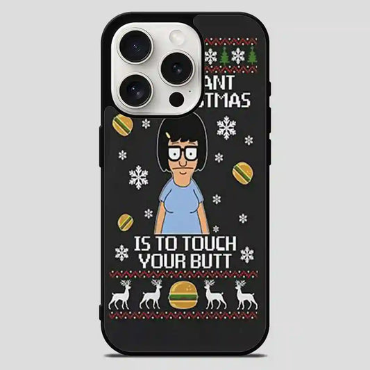 Bob S Burgers Christmas iPhone 15 Pro Max Case