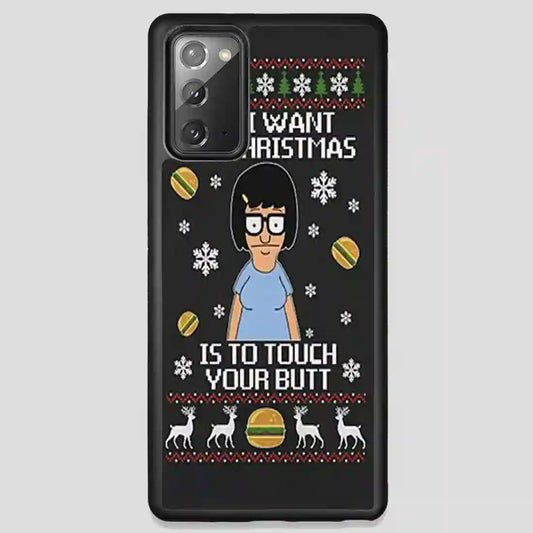 Bob S Burgers Christmas Samsung Galaxy Note 20 Case