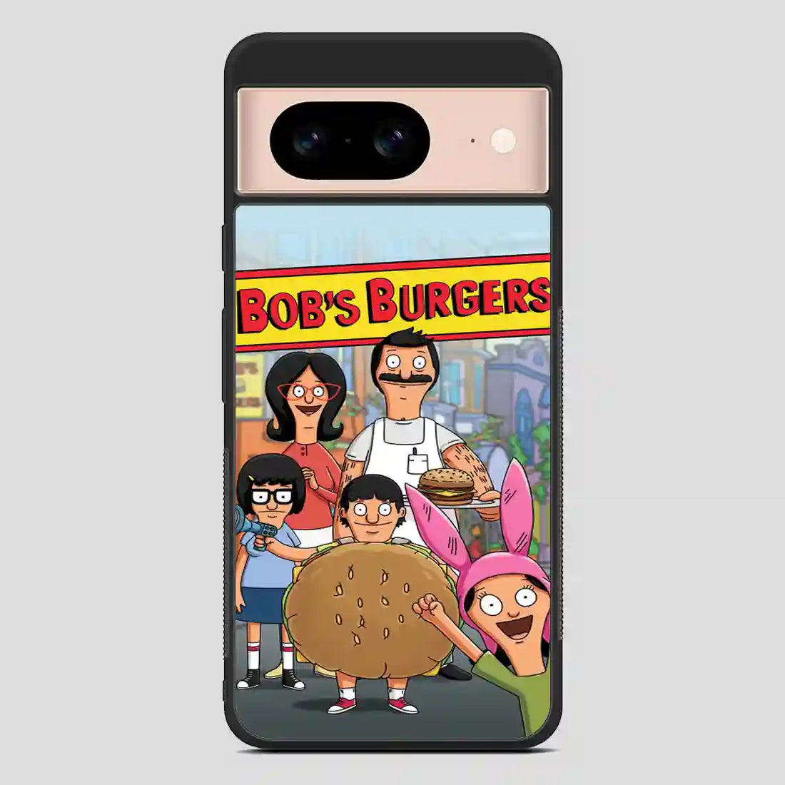 Bobs Burgers Retro Google Pixel 8 Case