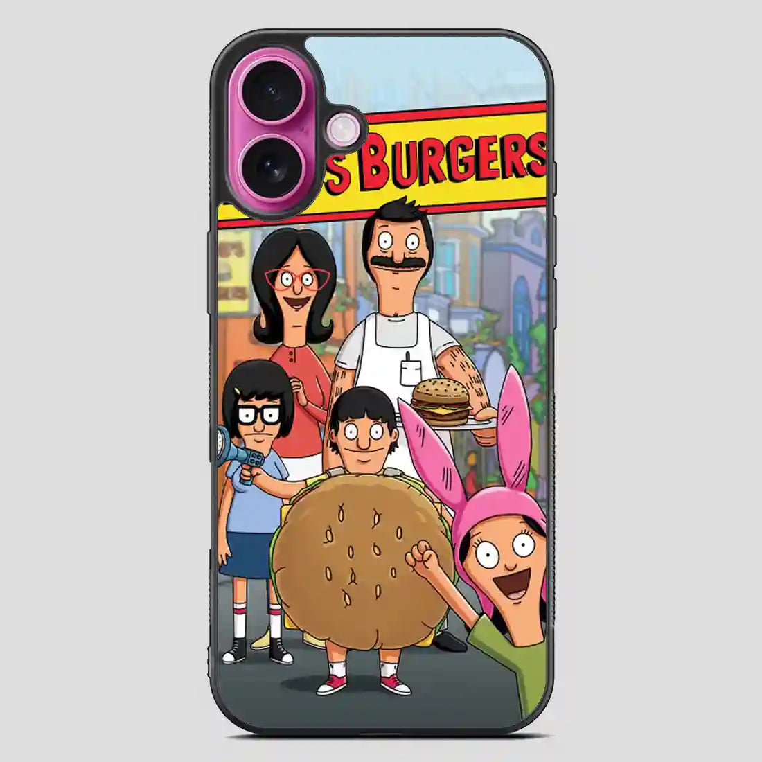 Bobs Burgers Retro iPhone 16 Plus Case