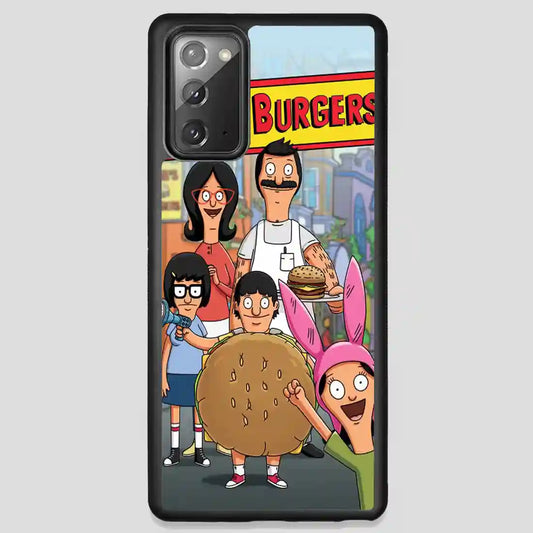 Bobs Burgers Retro Samsung Galaxy Note 20 Case