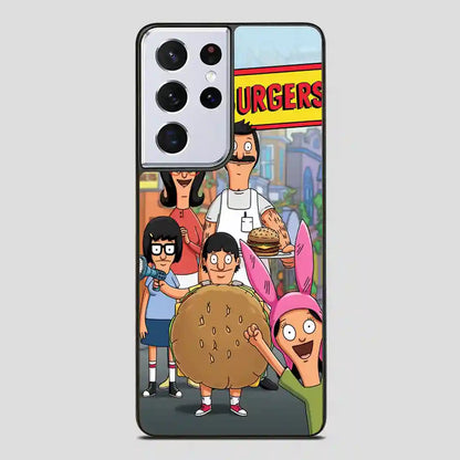 Bobs Burgers Retro Samsung Galaxy S21 Ultra Case