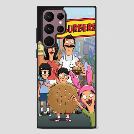 Bobs Burgers Retro Samsung Galaxy S22 Ultra Case