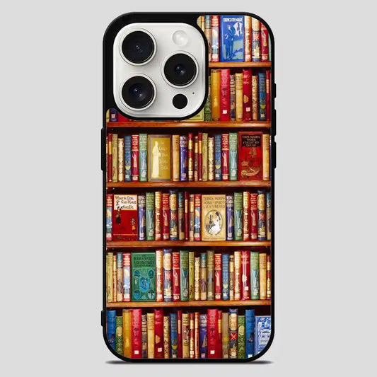 Book Sheilf iPhone 15 Pro Max Case