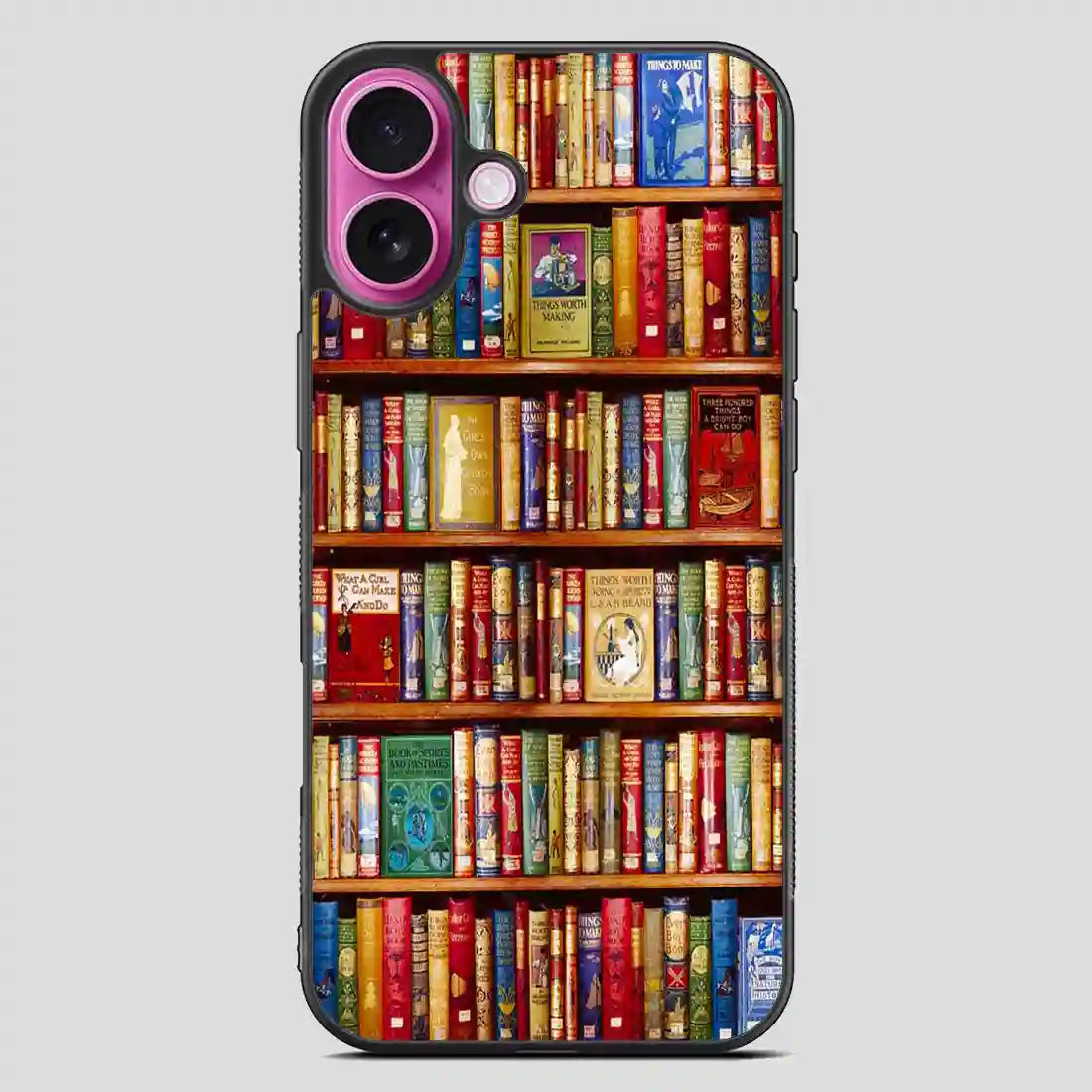 Book Sheilf iPhone 16 Plus Case