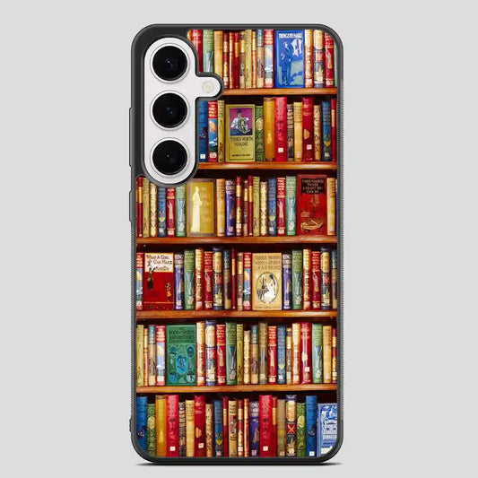 Book Sheilf Samsung Galaxy S24 FE Case