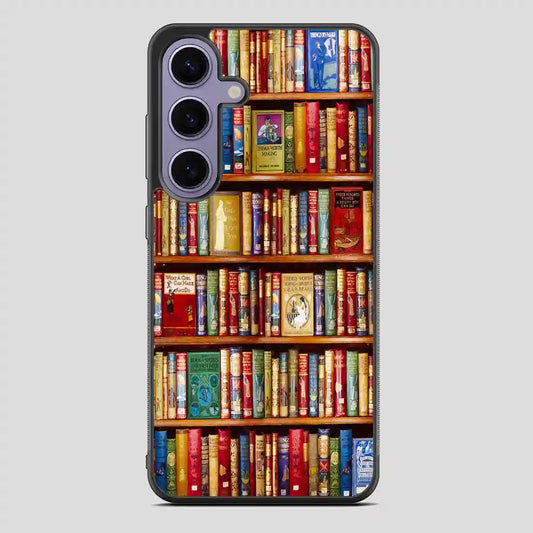 Book Sheilf Samsung Galaxy S24 Case