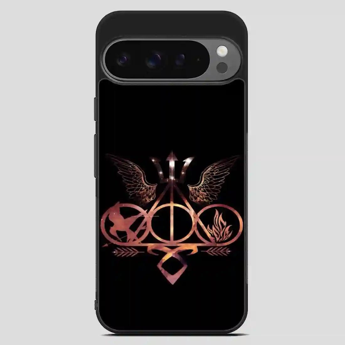 Books Divergent Harry Potter Percy Jackson Hunger Games Mortal Instruments Google Pixel 9 Pro XL Case