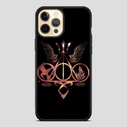 Books Divergent Harry Potter Percy Jackson Hunger Games Mortal Instruments iPhone 12 Pro Case