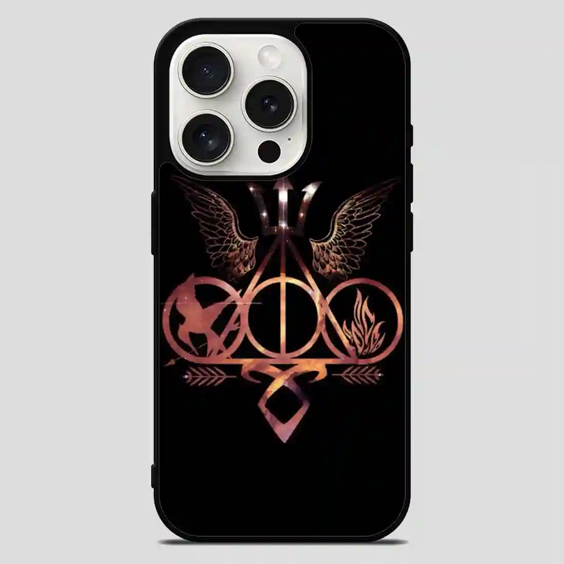 Books Divergent Harry Potter Percy Jackson Hunger Games Mortal Instruments iPhone 15 Pro Max Case