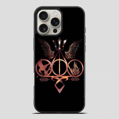 Books Divergent Harry Potter Percy Jackson Hunger Games Mortal Instruments iPhone 16 Pro Max Case