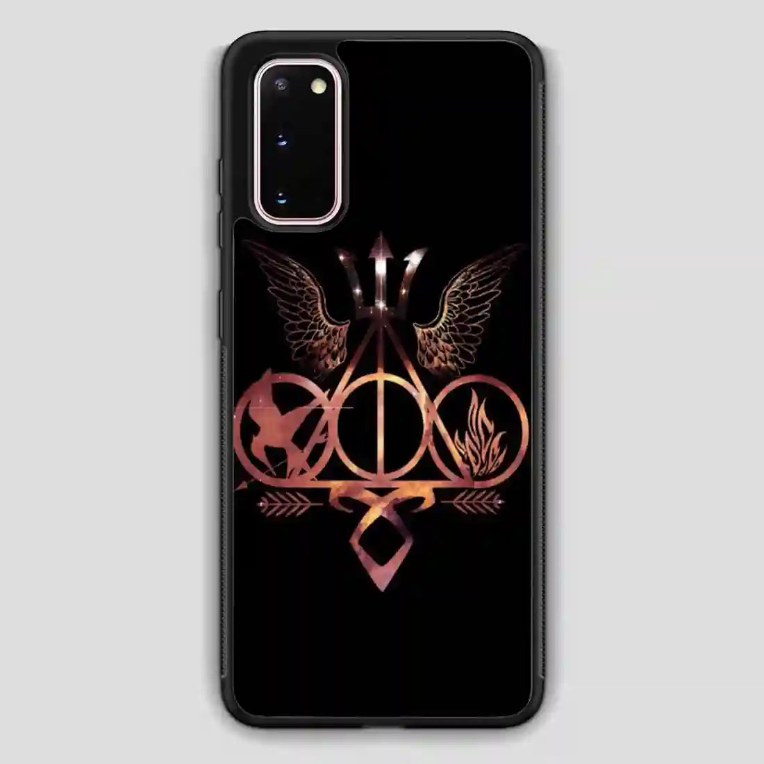 Books Divergent Harry Potter Percy Jackson Hunger Games Mortal Instruments Samsung Galaxy S20 Case