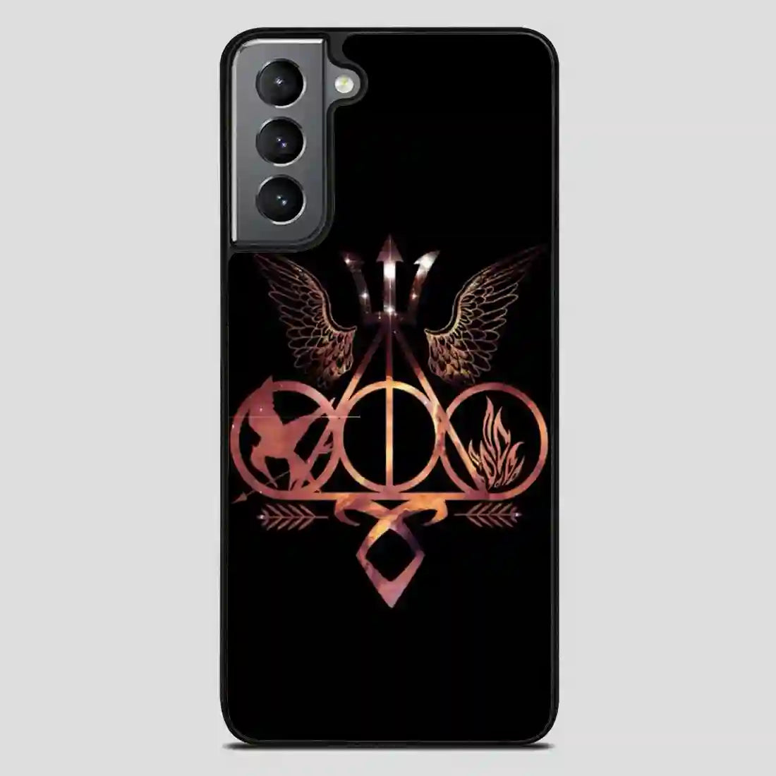 Books Divergent Harry Potter Percy Jackson Hunger Games Mortal Instruments Samsung Galaxy S21 FE Case