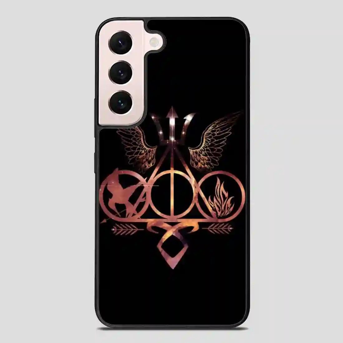 Books Divergent Harry Potter Percy Jackson Hunger Games Mortal Instruments Samsung Galaxy S22 FE Case