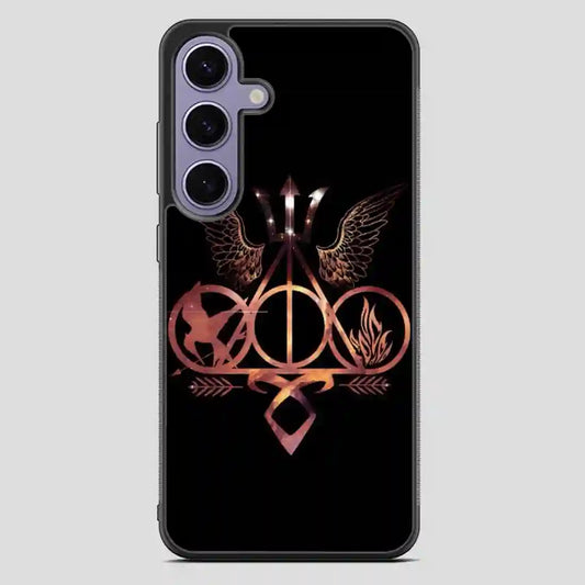 Books Divergent Harry Potter Percy Jackson Hunger Games Mortal Instruments Samsung Galaxy S23 FE Case