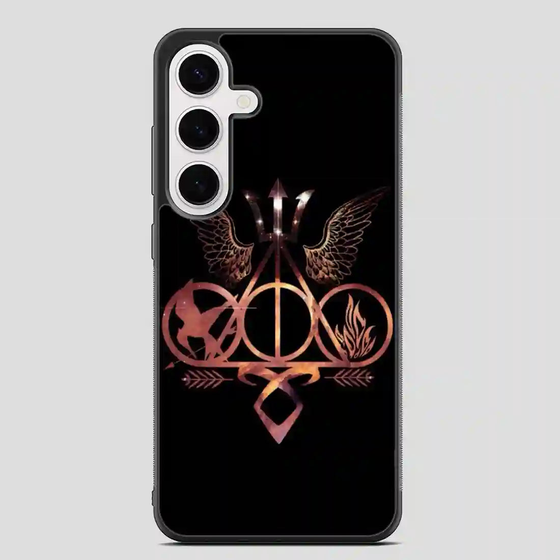 Books Divergent Harry Potter Percy Jackson Hunger Games Mortal Instruments Samsung Galaxy S24 FE Case