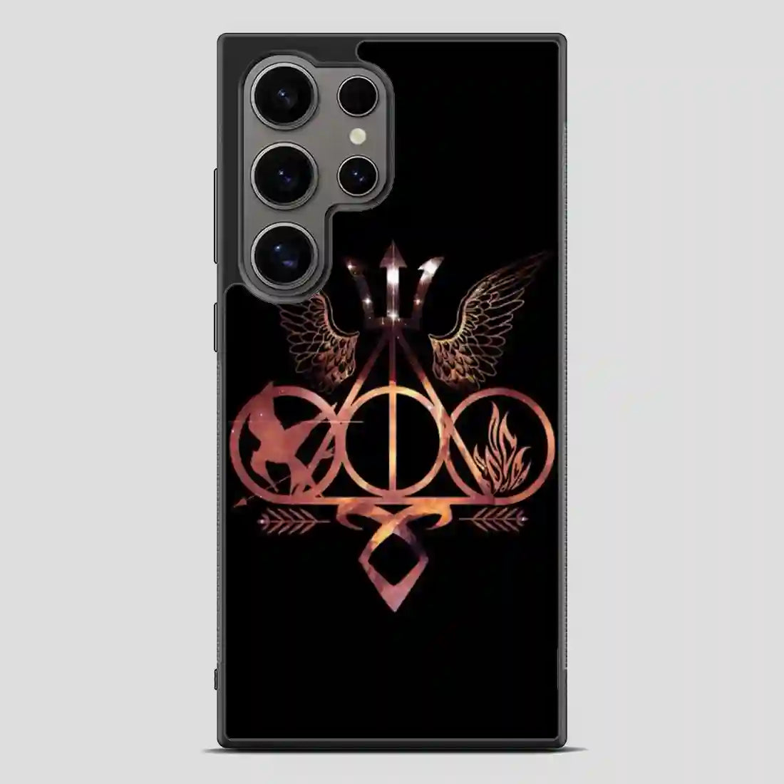 Books Divergent Harry Potter Percy Jackson Hunger Games Mortal Instruments Samsung Galaxy S24 Ultra Case