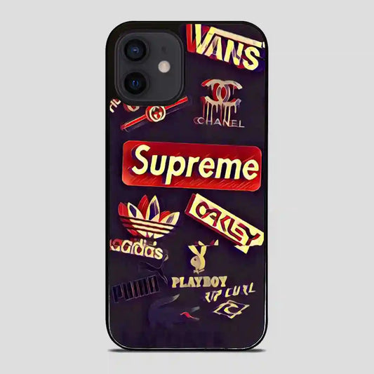 Brand Collage iPhone 12 Mini Case