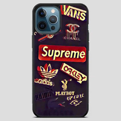 Brand Collage iPhone 12 Pro Max Case