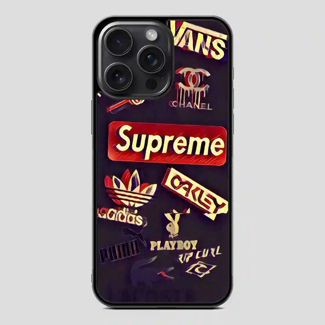 Brand Collage iPhone 15 Pro Case