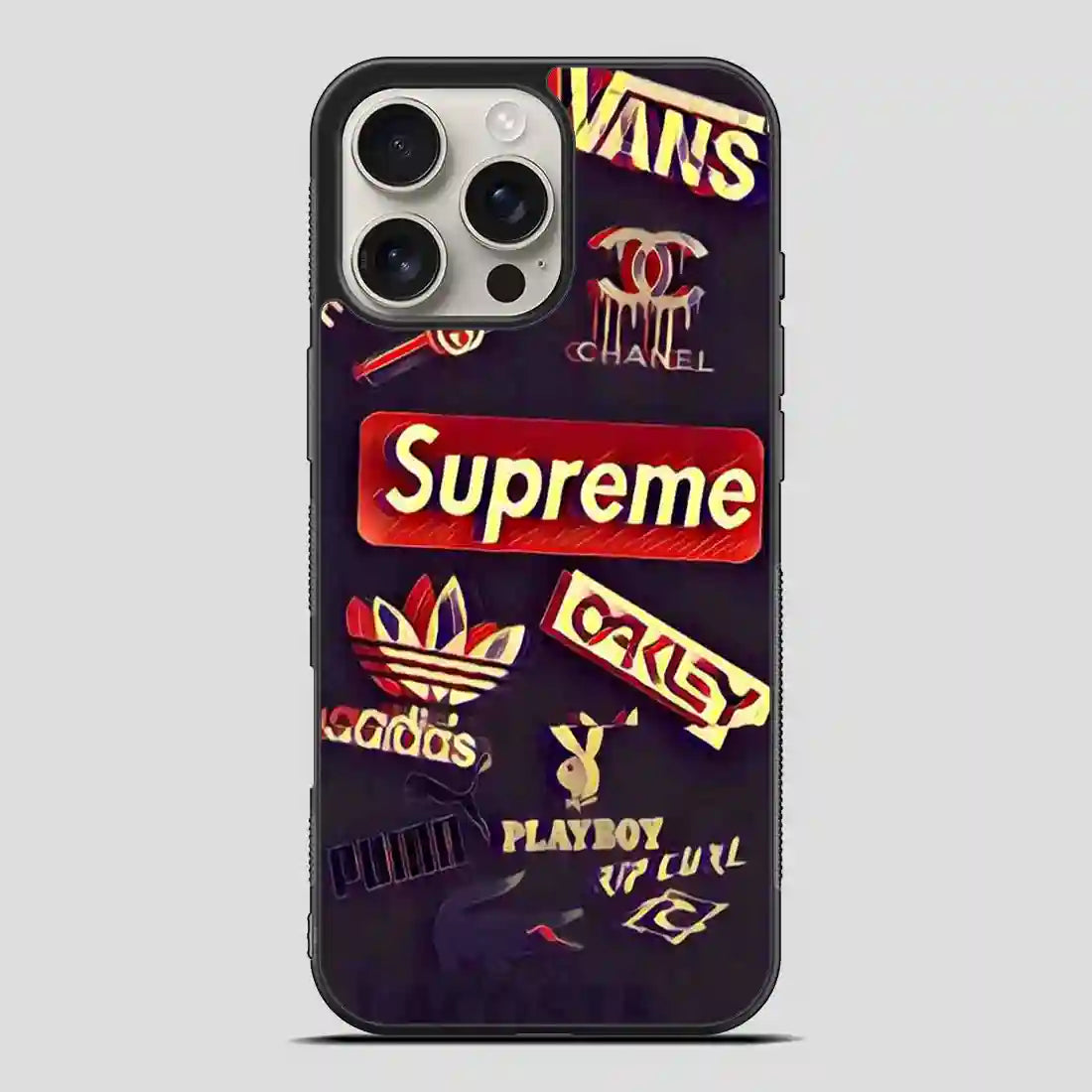 Brand Collage iPhone 16 Pro Max Case