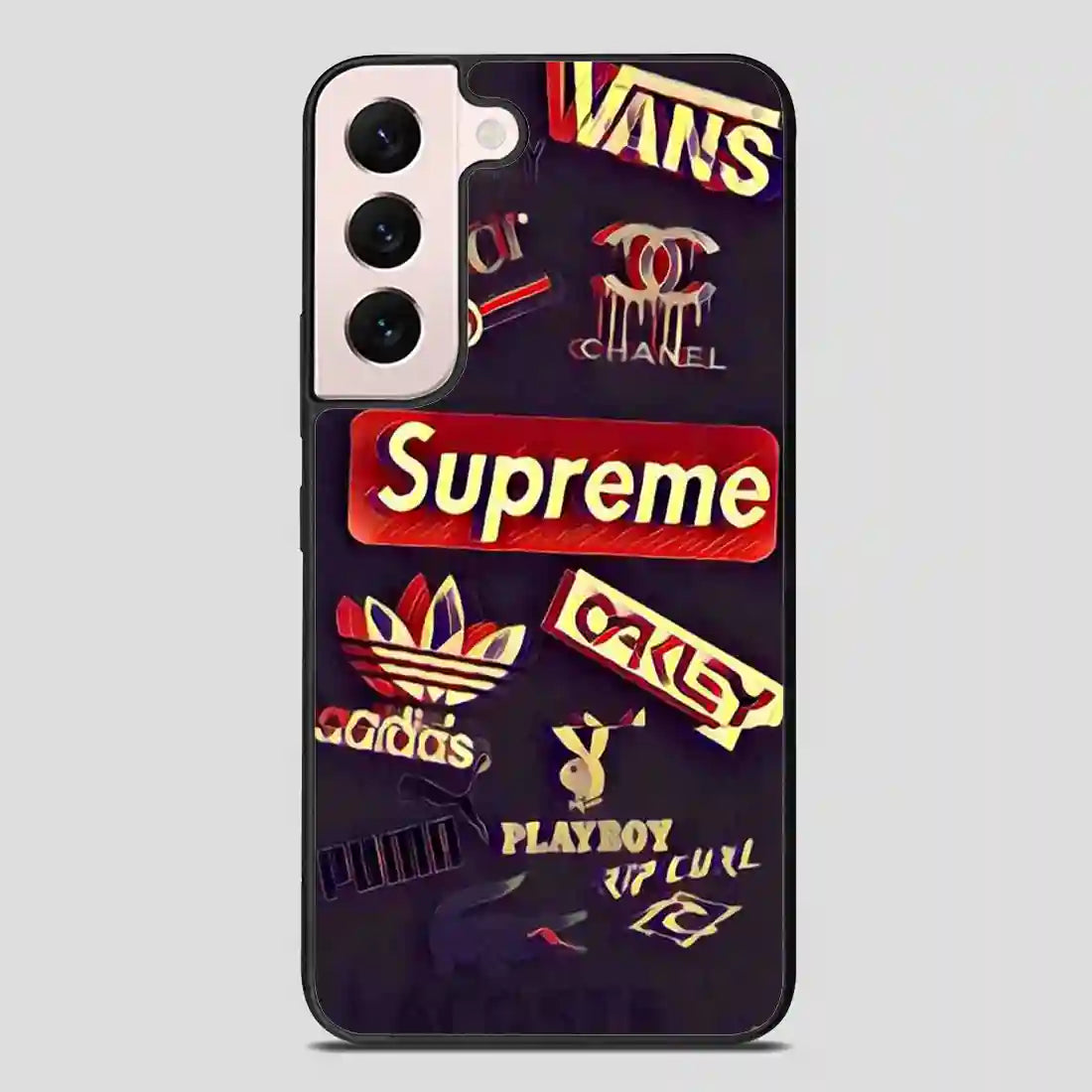 Brand Collage Samsung Galaxy S22 FE Case