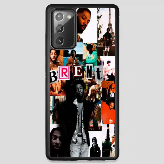 Brent Faiyaz Color Samsung Galaxy Note 20 Case