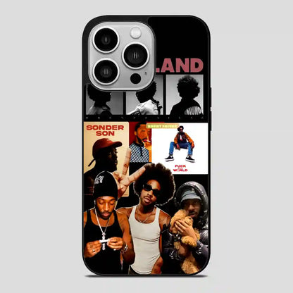 Brent Faiyaz Colorfull iPhone 14 Pro Case