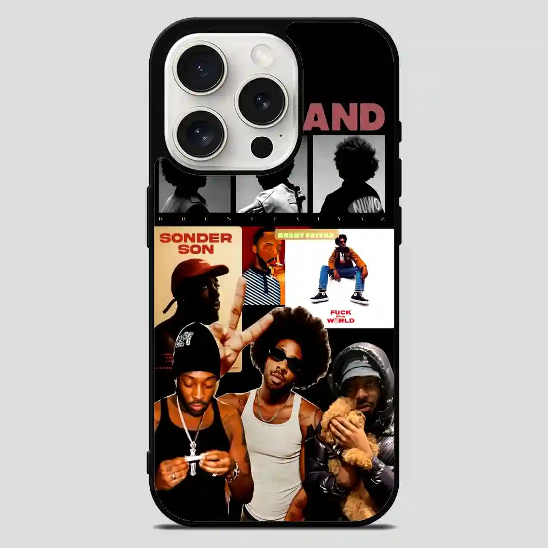 Brent Faiyaz Colorfull iPhone 15 Pro Max Case