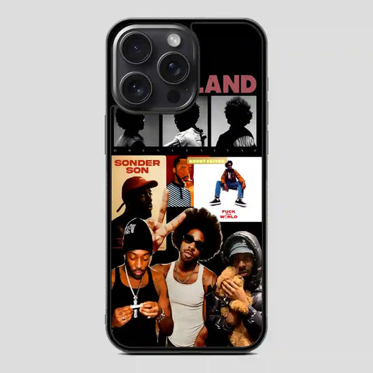 Brent Faiyaz Colorfull iPhone 15 Pro Case