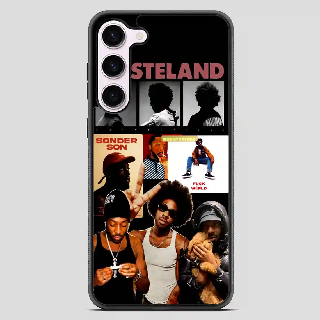 Brent Faiyaz Colorfull Samsung Galaxy S23 Case