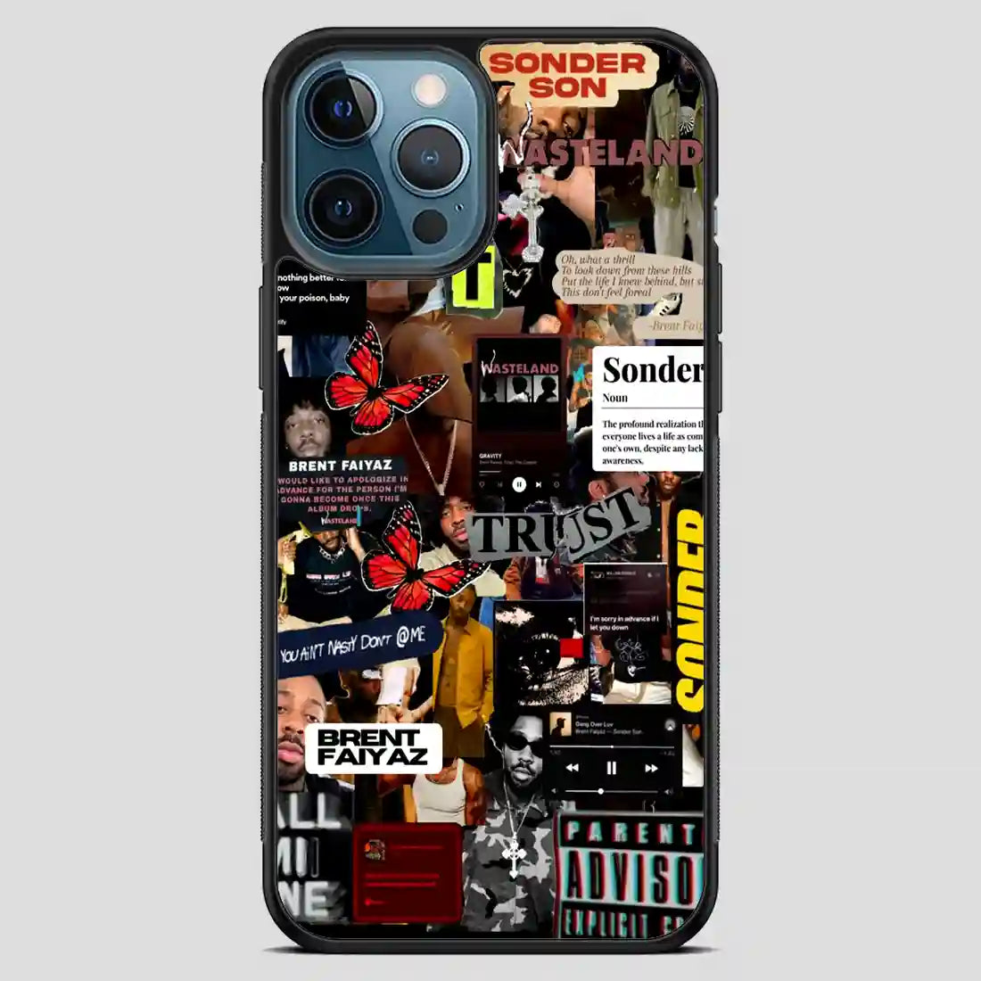 Brent Faiyaz Handcraft iPhone 12 Pro Max Case