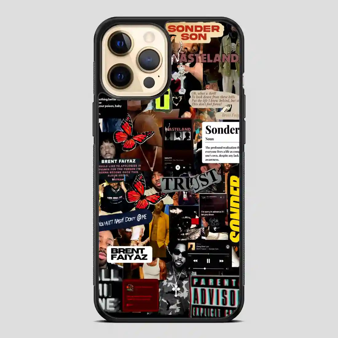 Brent Faiyaz Handcraft iPhone 12 Pro Case