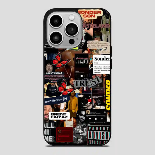 Brent Faiyaz Handcraft iPhone 14 Pro Case