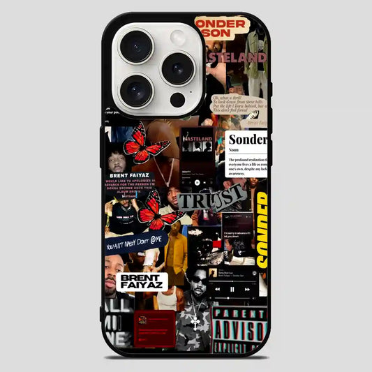 Brent Faiyaz Handcraft iPhone 15 Pro Max Case