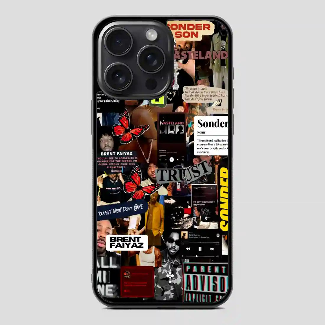 Brent Faiyaz Handcraft iPhone 15 Pro Case