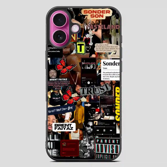 Brent Faiyaz Handcraft iPhone 16 Plus Case