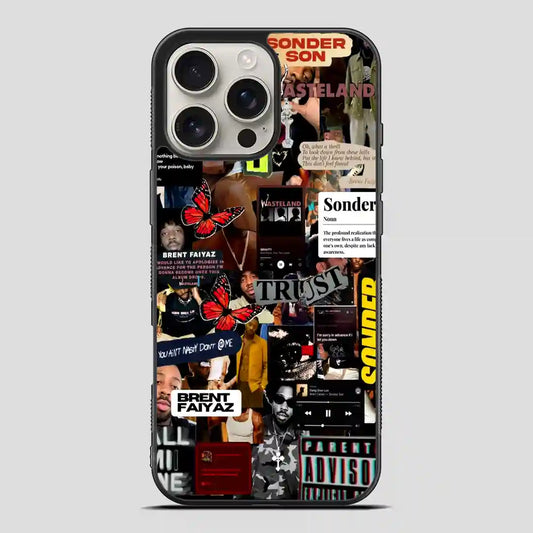 Brent Faiyaz Handcraft iPhone 16 Pro Max Case