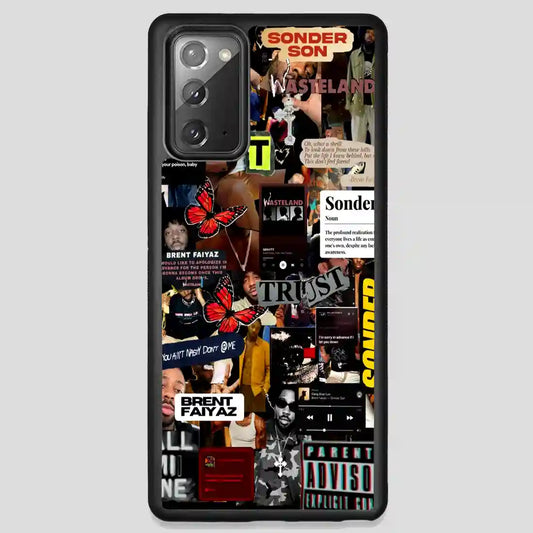 Brent Faiyaz Handcraft Samsung Galaxy Note 20 Case