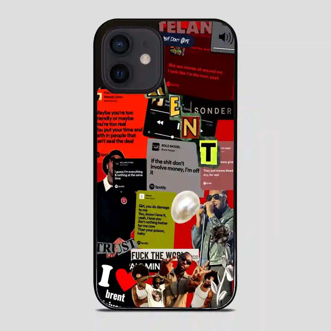 Brent Faiyaz Luxury iPhone 12 Mini Case