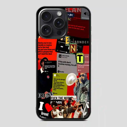 Brent Faiyaz Luxury iPhone 15 Pro Case