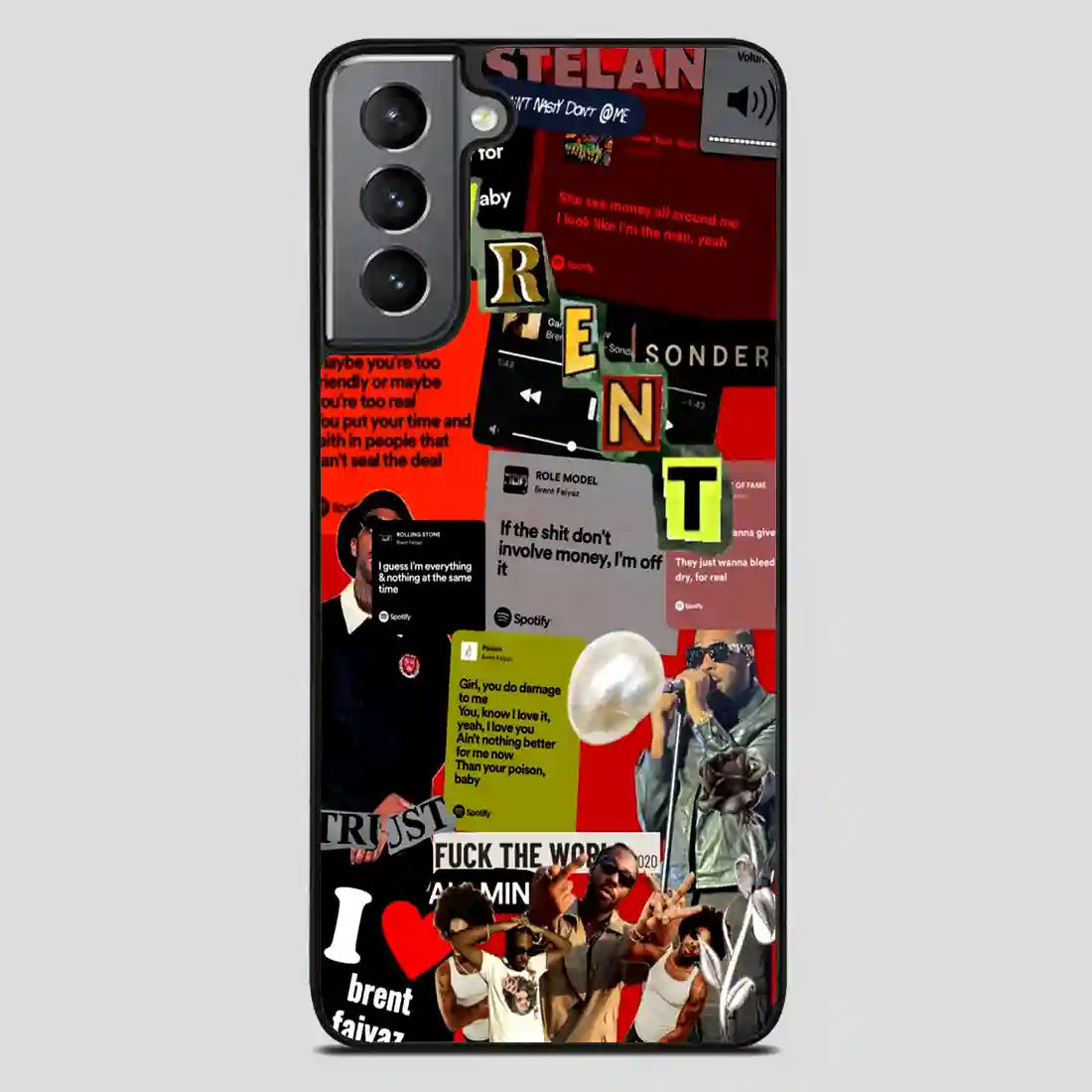 Brent Faiyaz Luxury Samsung Galaxy S21 FE Case